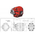 Gear pump Binotto LTH-61 UNI